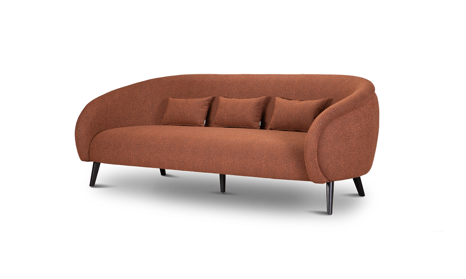 Oleg 3 seater / espresso