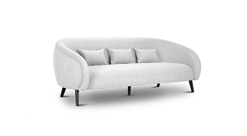 Oleg 3 seater / espresso